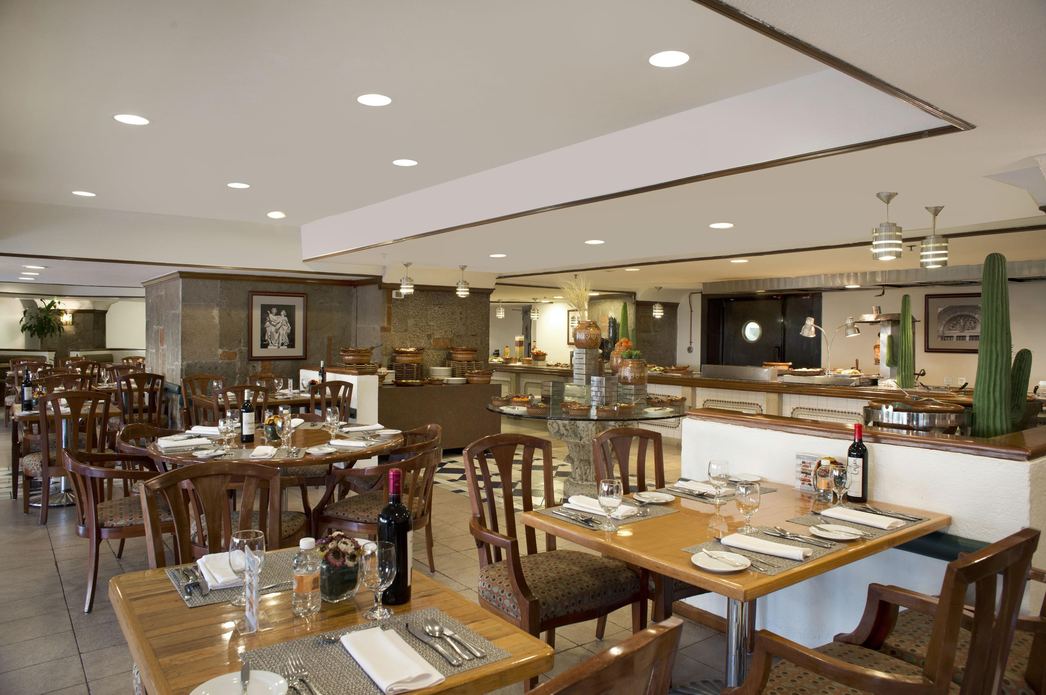 피에스타 아메리카나 레포르마 호텔 멕시코 시 외부 사진 The restaurant at the hotel